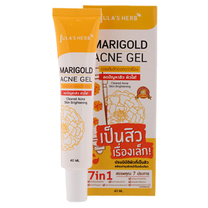 Jula's herb Marigold Acne Gel จุฬาเฮิร์บ เจลแต้มสิวดอกดาวเรือง