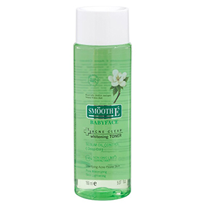 โทนเนอร์ SMOOTH E ACNE CLEAR WHITENING TONER