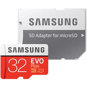Samsung Micro SDXC Card EVO Plus