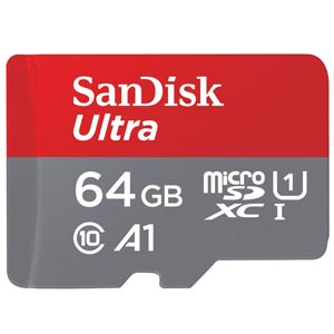 SanDisk Ultra MicroSDXC UHS-I 64GB