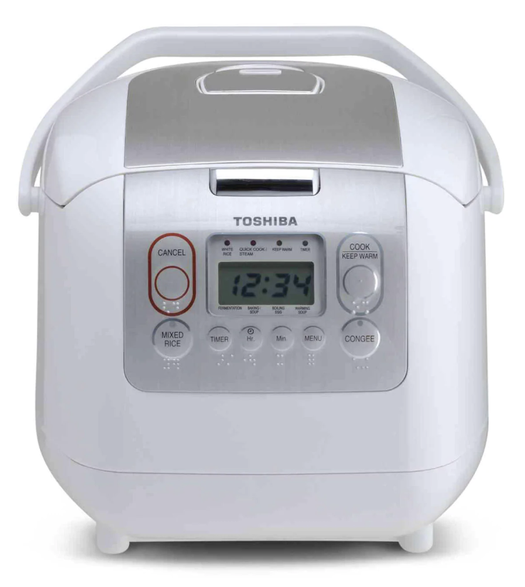 TOSHIBA หม้อหุงข้าวดิจิตอล - รุ่น RC-18NMF(WT)A