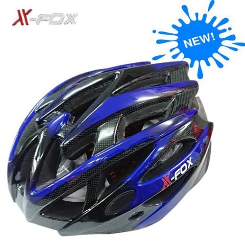 X-FOX หมวกจักรยาน หมวกกันน็อคจักรยาน มีไฟ LED