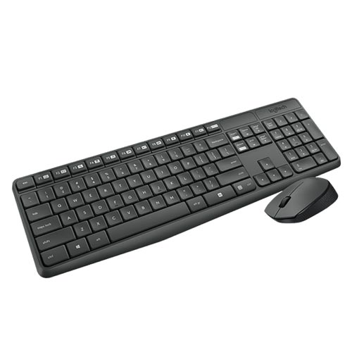 Logitech MK235 คีย์บอร์ด พร้อมเม้าส์ไร้สาย
