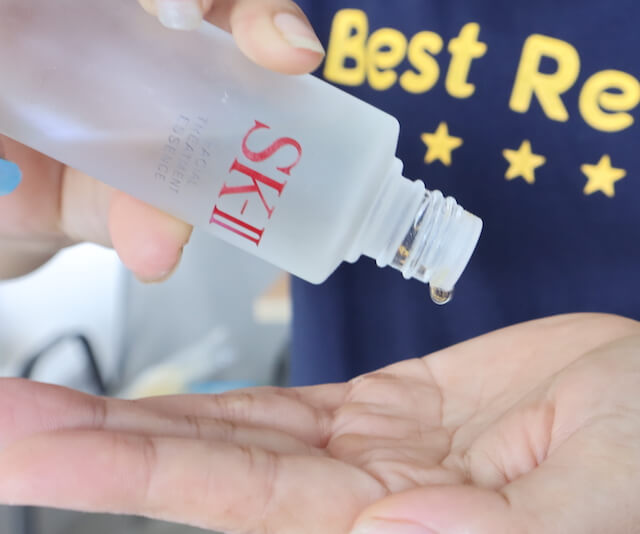 เราทดลองใช้ น้ำตบ SK-II