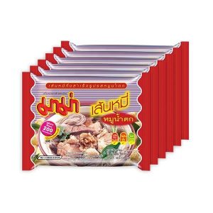 บะหมี่กึ่งสำเร็จรูปมาม่า เส้นหมี่หมูน้ำตก