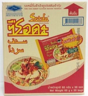 บะหมี่กึ่งสำเร็จรูป ซือดะ รสต้มยำกุ้ง