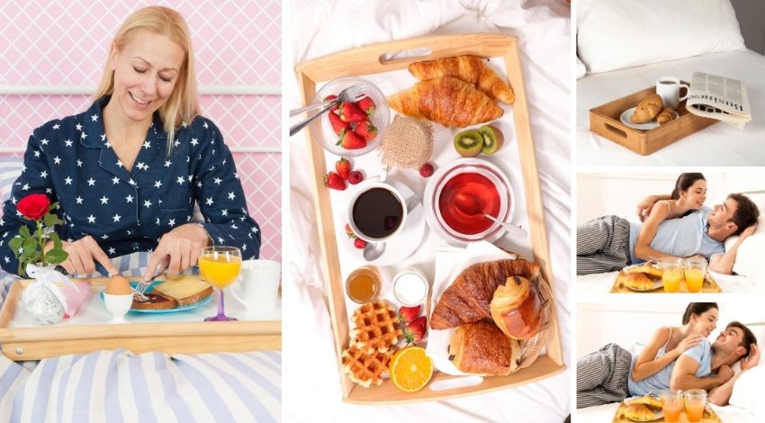 ทำอาหารเช้าไปเสิร์ฟถึงเตียงนอน (Breakfast on b