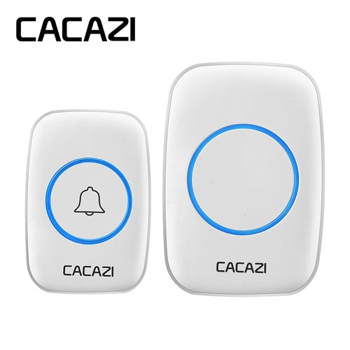 ออดไร้สาย CACAZI Wireless Doorbell Waterproof 300M Remote