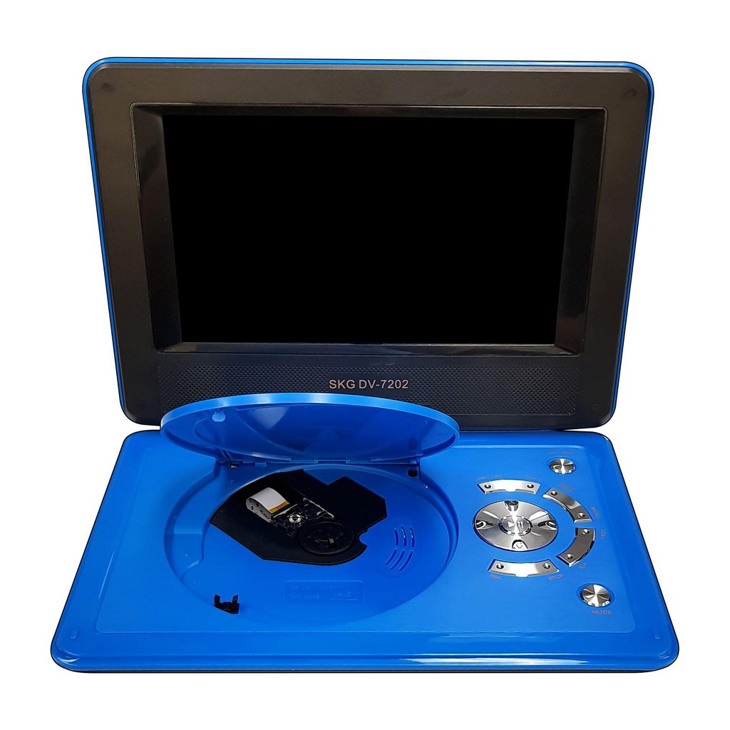 SKG เครื่องเล่น DVD แบบพกพา มีจอ 9 นิ้ว รุ่น DV-7202
