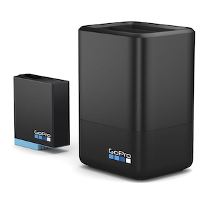 GoPro Dual Battery Charger ที่ชาร์จแบตแบบคู่ มีไฟสถานะการชาร์จ (Hero 5, 6, 7 & 8)