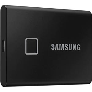 ฮาร์ดดิสก์พกพา Samsung Portable SSD T7 Touch 1TB