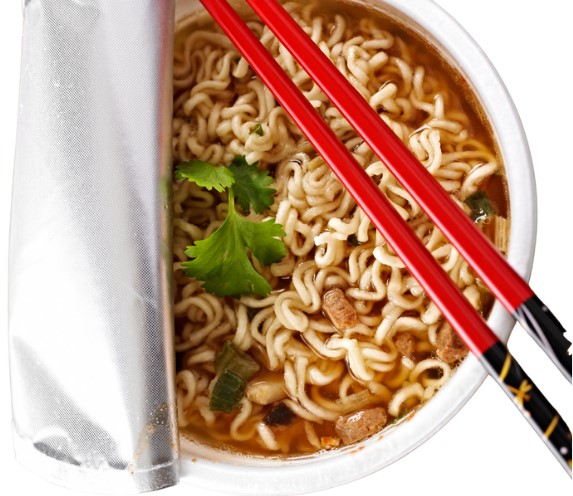 บะหมี่กึ่งสำเร็จรูป มาม่า อาหารสำเร็จรูป กิน