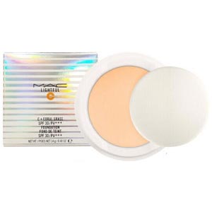 แป้งผสมรองพื้น MAC LIGHTFUL C + CORAL GRASS SPF30 / PA+++