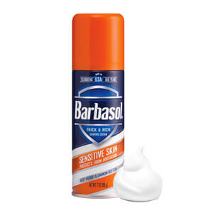 ครีมโกนหนวด Barbasol Sensitive Skin