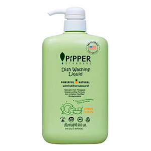 Pipper Standard ผลิตภัณฑ์ล้างจาน สูตรอ่อนโยนจากธรรมชาติ กลิ่นซิตรัส