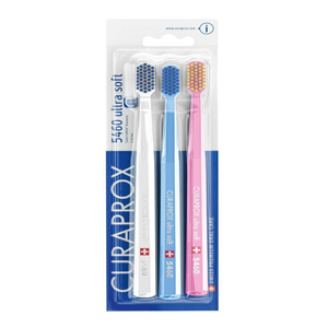 แปรงสีฟัน Curaprox 5460 Ultra Soft Trio Pack