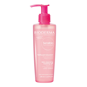 Bioderma Sensibio Gel Moussant เจลล้างหน้าสูตรอ่อนโยนสำหรับผิวบอบบาง