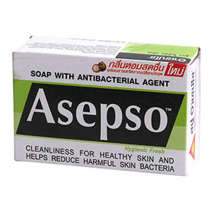 Asepso สบู่ก้อน สูตรไฮจินิคเฟรช