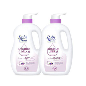 Babi Mild Double Milk Baby Bath ครีมอาบน้ำ