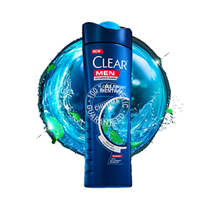 แชมพูขจัดรังแค CLEAR MEN Cool Sport Menthol