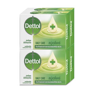 Dettol สบู่ก้อน แอนตี้แบคทีเรีย สูตรออริจินัล