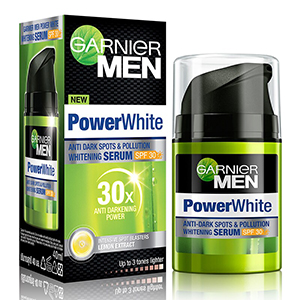 เซรั่มบำรุงผิวหน้าสำหรับผู้ชาย GARNIER MEN Power White Serum SPF30