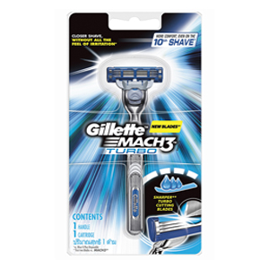 Gillette ชุดมีดโกน รุ่น Mach 3 Turbo