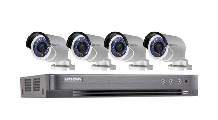 HIKVISION รุ่น DS-7204HQHI-K1 + DS-2CE16D0T-IRFx4