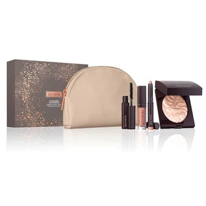 LAURA MERCIER เซตแป้ง Translucent Loose Setting Powder Duo And Velour Puff