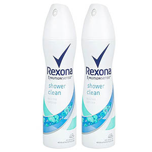 Rexona เรโซนา สเปรย์ระงับกลิ่นกาย ชาวเวอร์ คลีน
