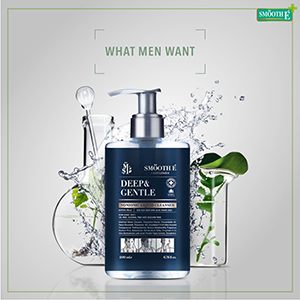 Smooth E For Men Liquid Facial Cleanser Gentlemen