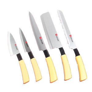 Telecorsa ชุดมีด รุ่น Kitchen-Wooden-Knife