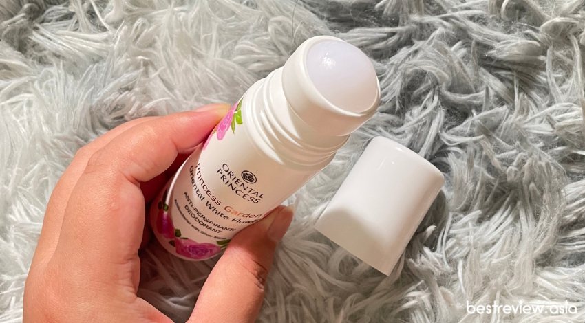 Oriental Princess Princess Garden Oriental White Flower Anti-Perspirant/Deodorant โรลออน มีกลิ่นหอมมาก ใช้งานแล้วรักแร้จะไม่ดำคล้ำและกระจ่างใสขึ้น