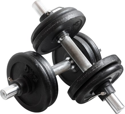 djustable Dumbbells คือแบบที่สามารถปรับน้ำหนักได้