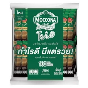 Moccona มอคโคน่า ทรีโอ เอสเปรสโซ่ กาแฟซอง 3อิน1