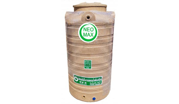 NEOMAX ถังเก็บน้ำบนดิน 500 ลิตร พร้อมลูกลอย