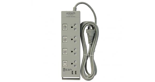 ปลั๊กไฟ Anitech รุ่น H5234