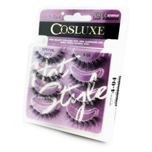 Cosluxe Valuepack Eyelashes 4 Pairs ขนตาปลอม