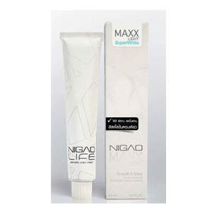 NIGAO Maxx Light Super White ครีมฟอกสีผมนิกาโอะ (โฉมใหม่)