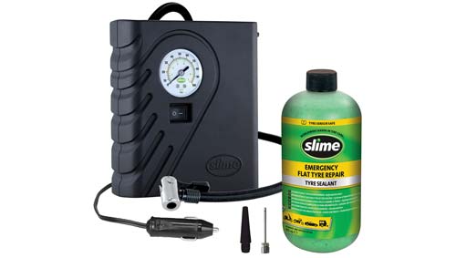 Slime Smart Spair สไลม์ น้ำยาอุดยางรั่วฉุกเฉิน พร้อมปั้มลมพกพา