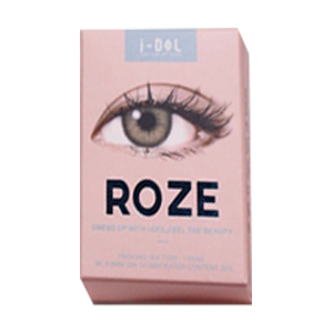 คอนแทคเลนส์ I-Dol Lens ลาย Canna Roze