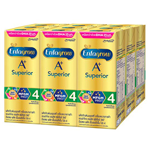 Enfagrow A 4 Superior เอนฟาโกร เอพลัส สูตร 4 ซุพีเรียร์ รสจืด