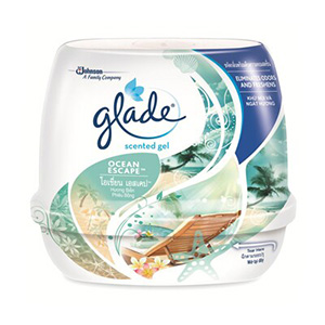 Glade Scented เจลหอมปรับอากาศ กลิ่นโอเชี่ยน เอสเคป