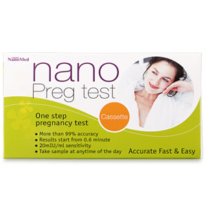 ที่ตรวจครรภ์ Nanomed Nano Preg Test Cassette