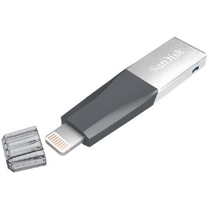 SanDisk iXpand Mini แฟลชไดร์ฟ PC, iPhone และ iPad 128GB (SDIX40N-128G-GN6NN)