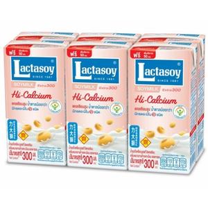 Lactasoy น้ำนมถั่วเหลือง เจ ไฮ-แคลเซี่ยม