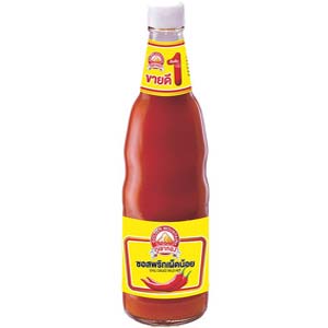 ซอสปรุงรส ภูเขาทอง ซอสพริกเผ็ดน้อย