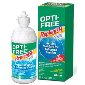 น้ำยาล้างคอนแทคเลนส์ ALCON OPTI FREE Replenish