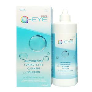 น้ำยาล้างคอนแทคเลนส์ Q-EYE