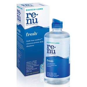 น้ำยาล้างแช่คอนแทคเลนส์ BAUSCH & LOMB Renu Fresh Multi-Purpose Solution